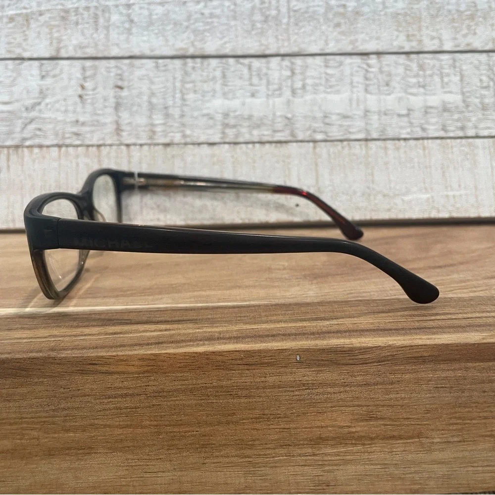 MICHAEL KORS MK254  Square Brown Black Gradient Fade Full Rim Frames 50-17-130